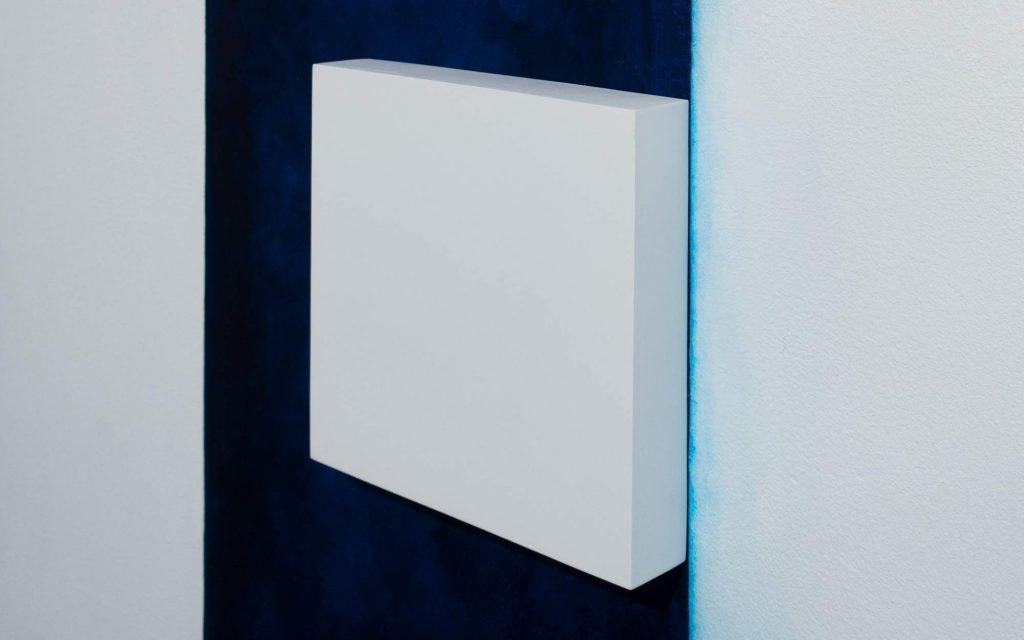 Detail of installation 'As' at Phoenix Art Space, Brighton