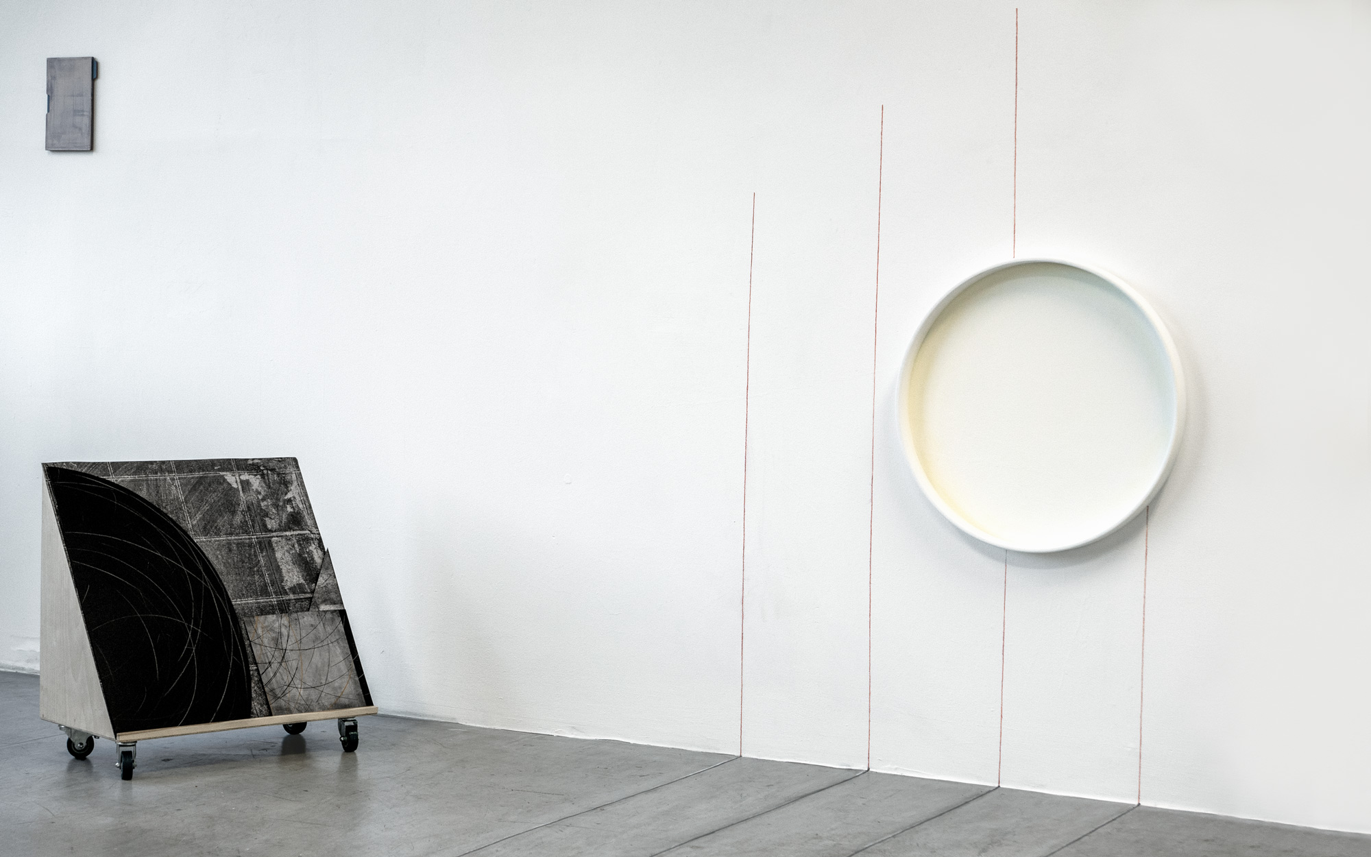 Moyra Derby and Della Gooden at RAUMX in exhibition "in Correspondence'